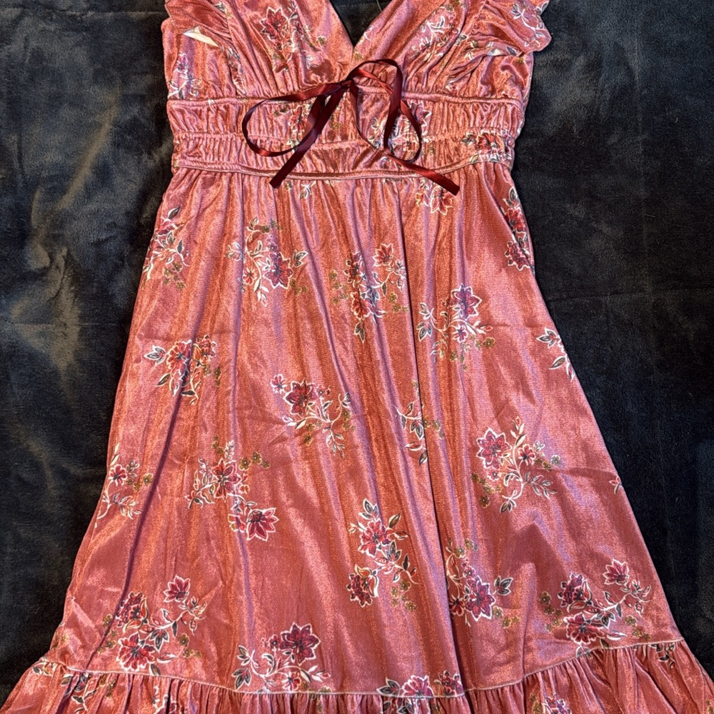 Floral Pink Dress